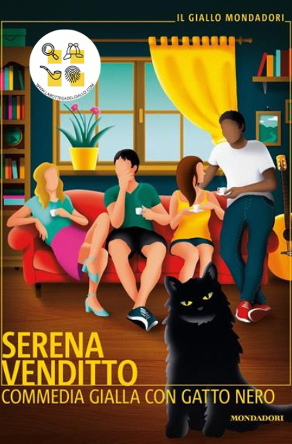Commedia gialla con gatto nero